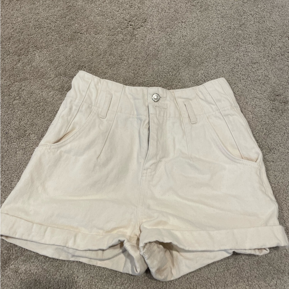 Topshop high waisted shorts